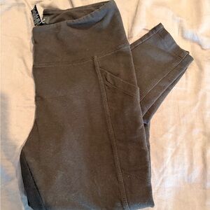 Max & Mia Black Leggings- sweatshirt material